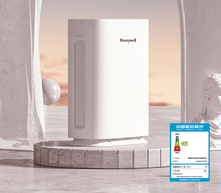 霍尼韦尔（Honeywell）空气净化器 除甲醛专业杀毒高效除菌 PM2.5智能数显 KJ450F-Z21WS