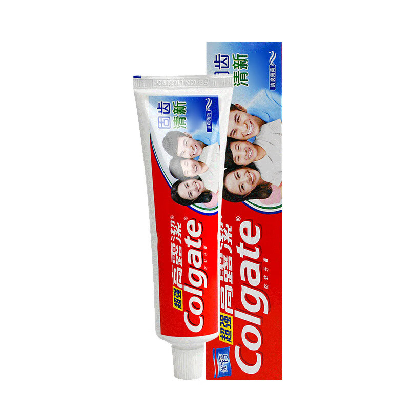 高露洁（Colgate） 清爽薄荷 高钙固齿牙膏 90g（单位：支）